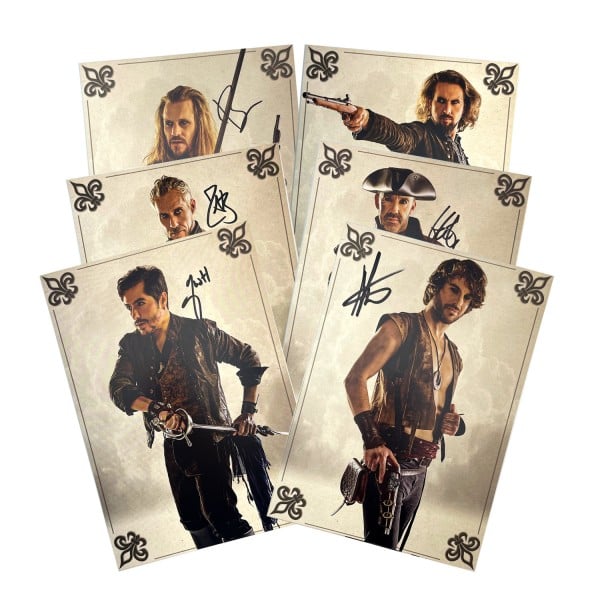 dArtagnan Autogrammkarten Set