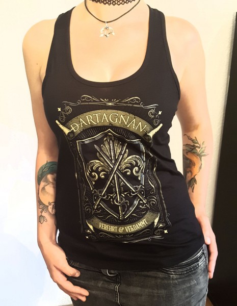 dArtagnan Tank-Top »Verehrt & Verdammt«