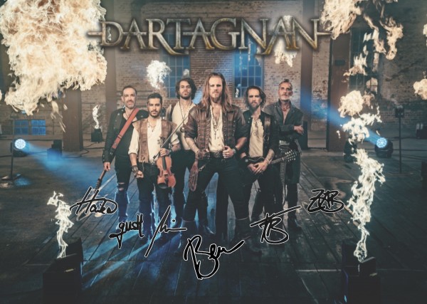dArtagnan Poster »Band/Signiert« DIN A1